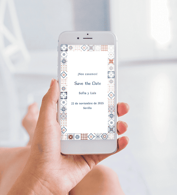 Save the date me lo ha pedido invitaciones de boda web 1