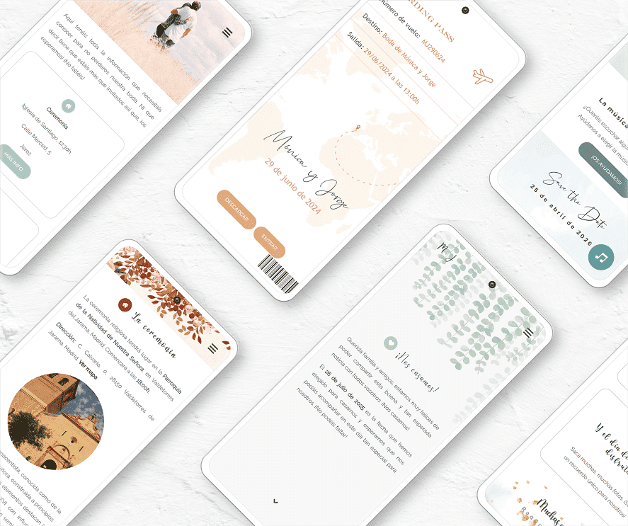 invitaciones de boda digitales