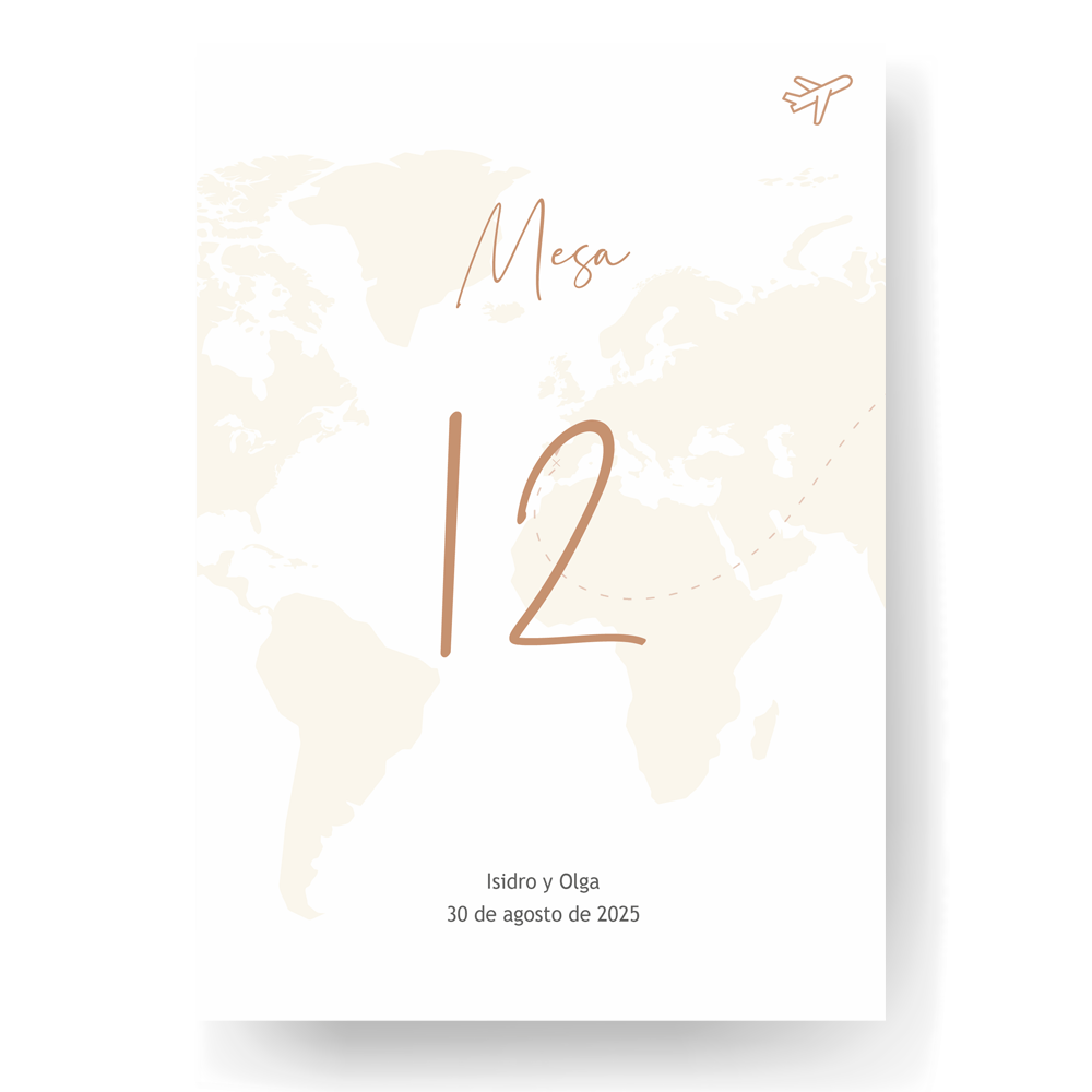 meseros papeleria de boda boarding pass web