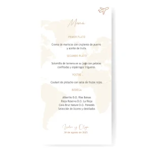 minutas papeleria de boda boarding pass web