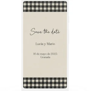 modelo Save the date Vichy