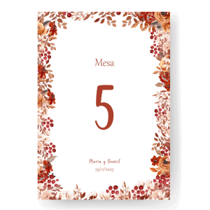 Meseros del modelo Otoño